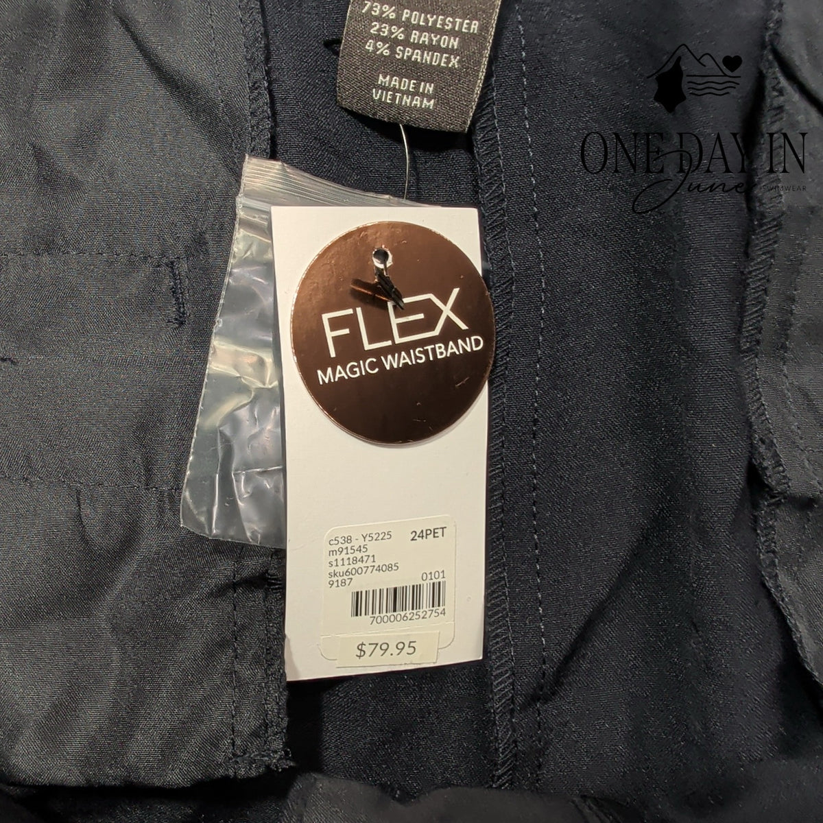 Lane Bryant Perfect Drape High Rise Wide Leg Pants Navy NWT Size 24