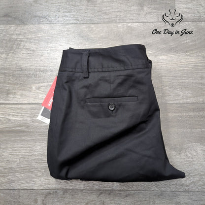 Rafaella Petite Straight Leg Dress Pants Black Stretch NWT Size 10P