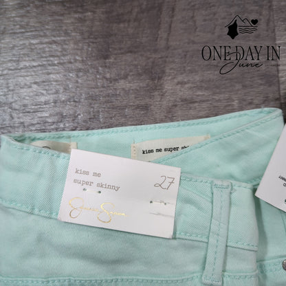 Jessica Simpson Kiss Me Super Skinny Jeans Size 27 (4)