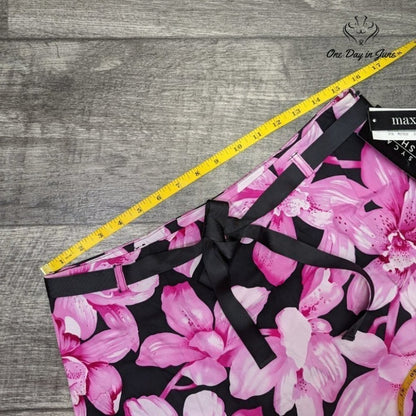 Maximo Floral Tie Waist Skirt Size 12P