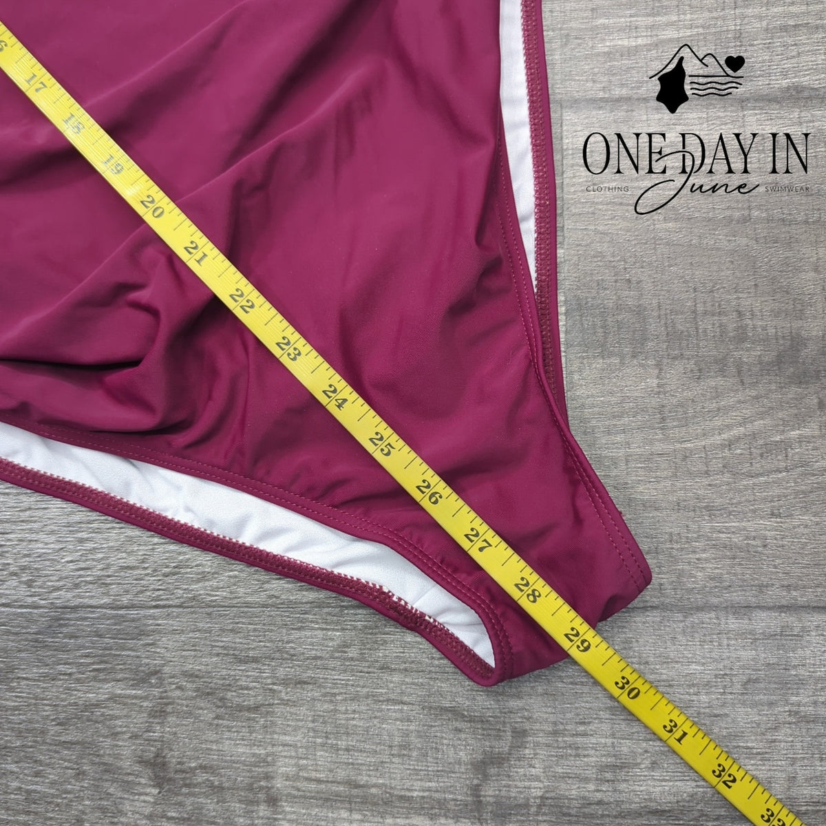 Summermae Maternity Twist Front Cutout One Piece Swimsuit Burgundy NWT Size L