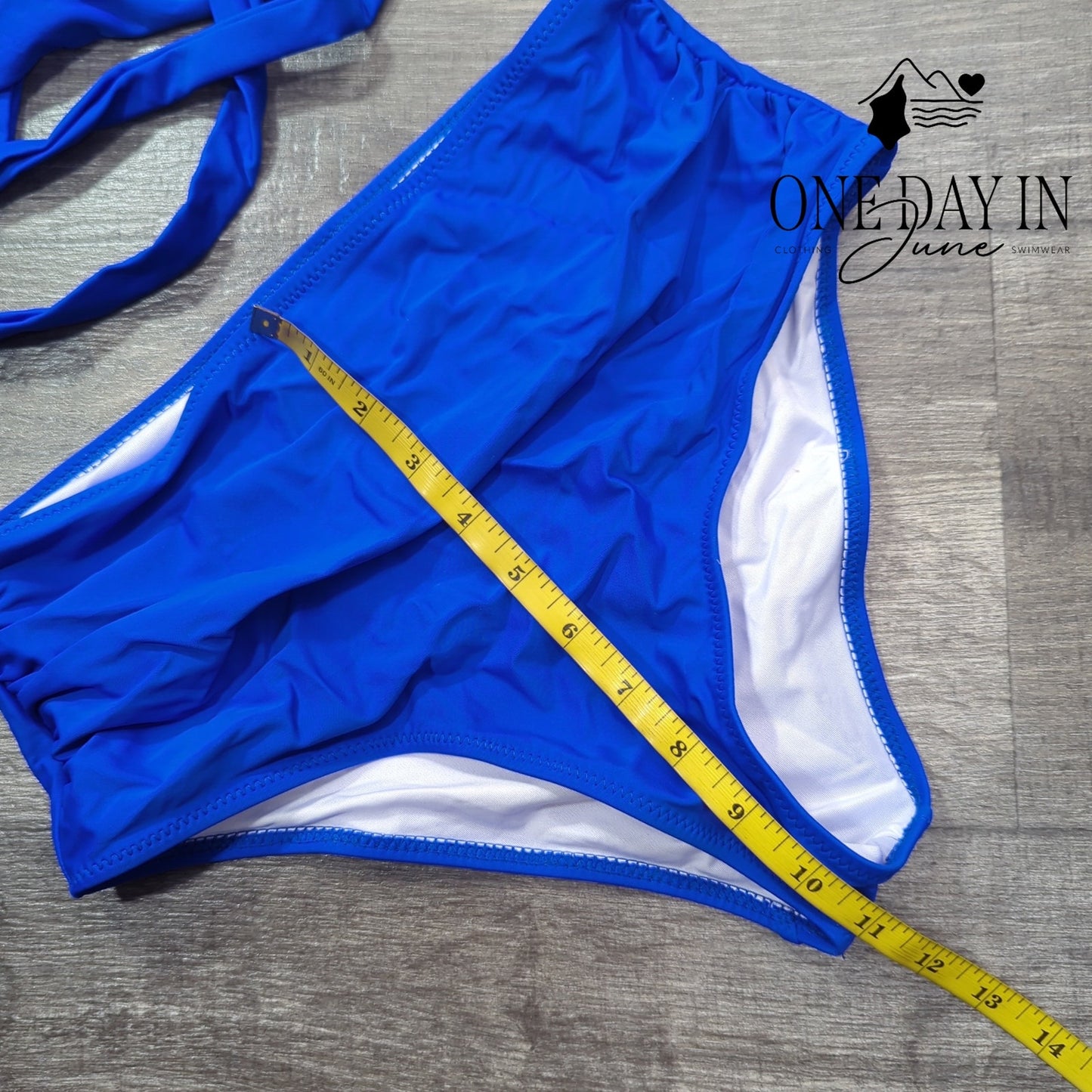 CharmLeaks Cross Front Tie Bikini Swimsuit Size M