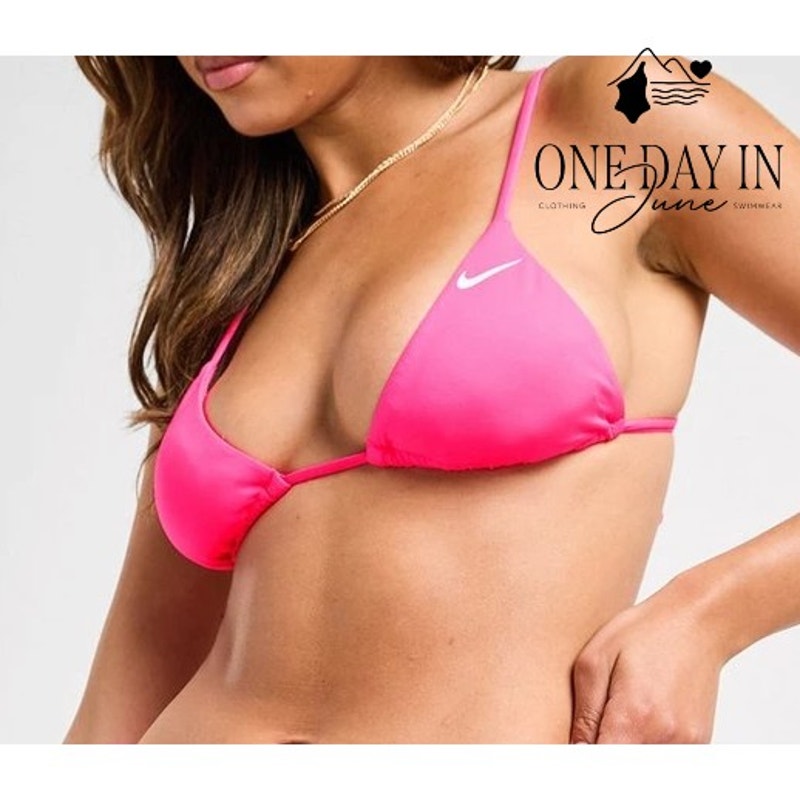 Nike Adjustable Triangle Bikini Top Size XL