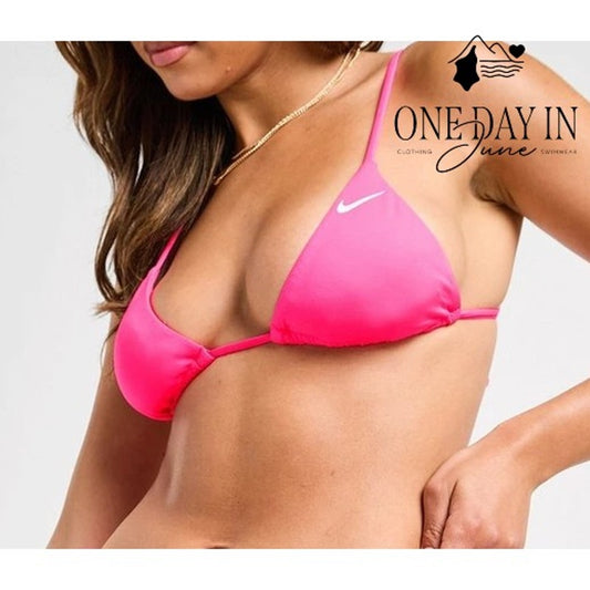 Nike Adjustable Triangle Bikini Top Size XL