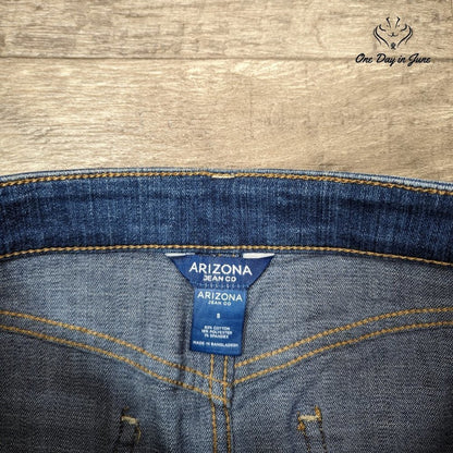 Arizona Jean Co. Juniors Denim Mini Skirt Size 5