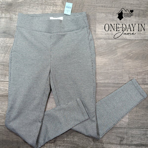 Loft Houndstooth Ankle Leggins Size XS