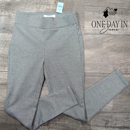 Loft Houndstooth Ankle Leggins Size XS