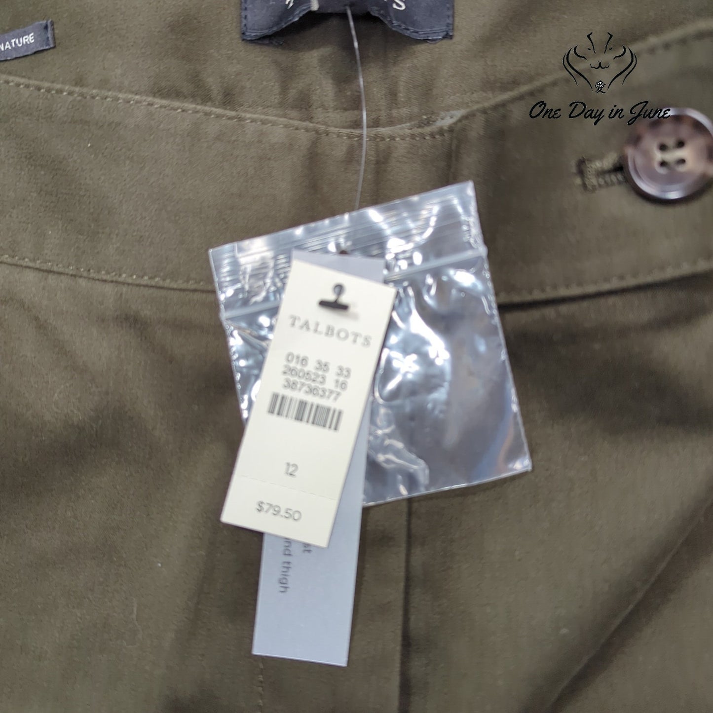 Talbots Signature Straight Leg Pants Size 12