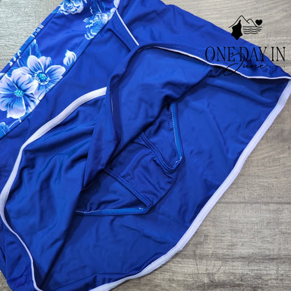 CharmLeaks Halter Skirted Tankini Swimsuit Size M