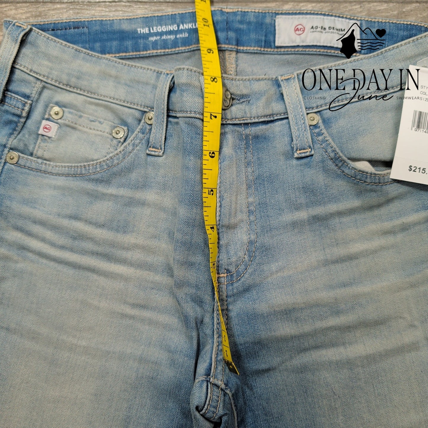 AG Adriano Goldschmied The Legging Ankle Jeans Size 4 (27)