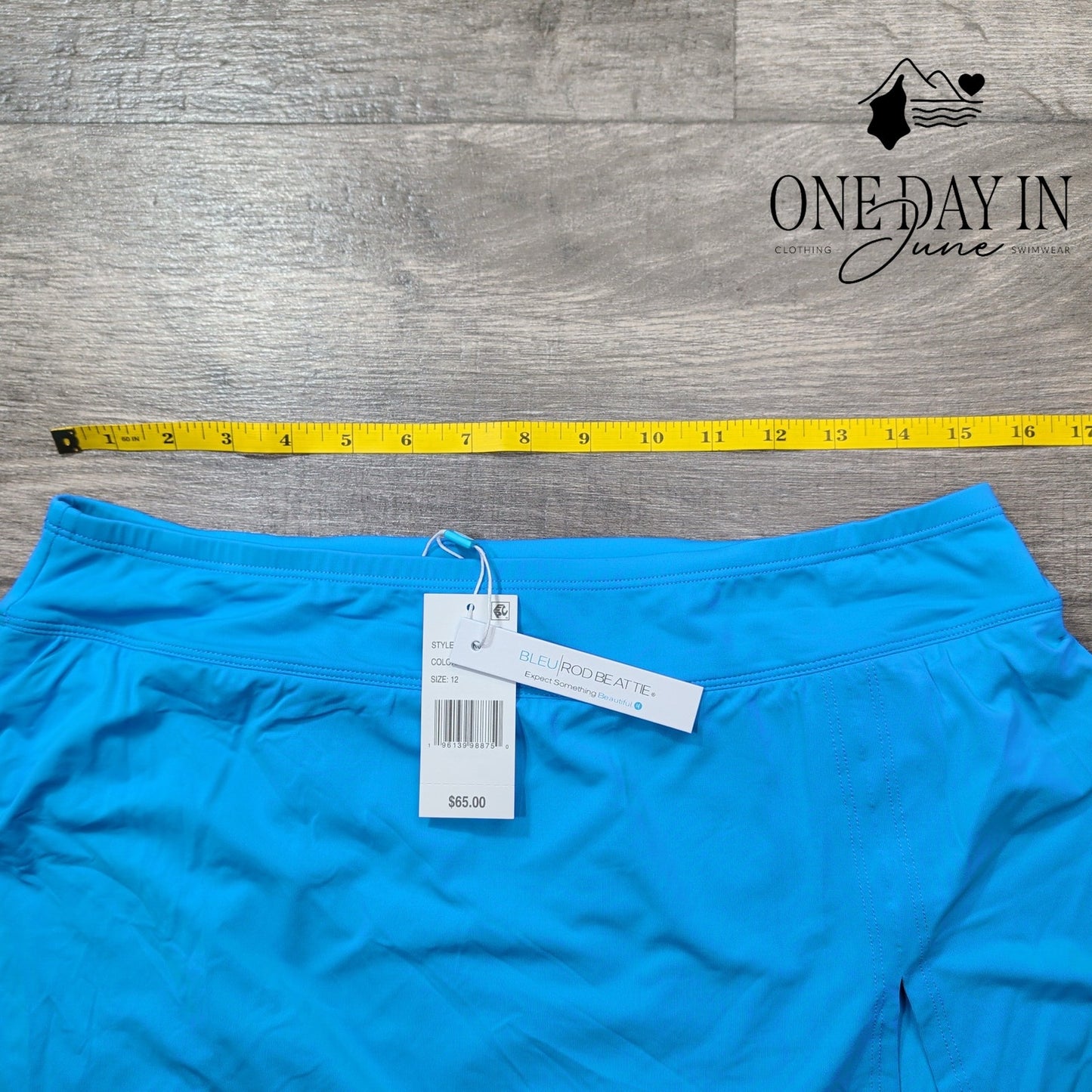 Bleu Rod Beattie Swim Skirt Bikini Bottom Size 12