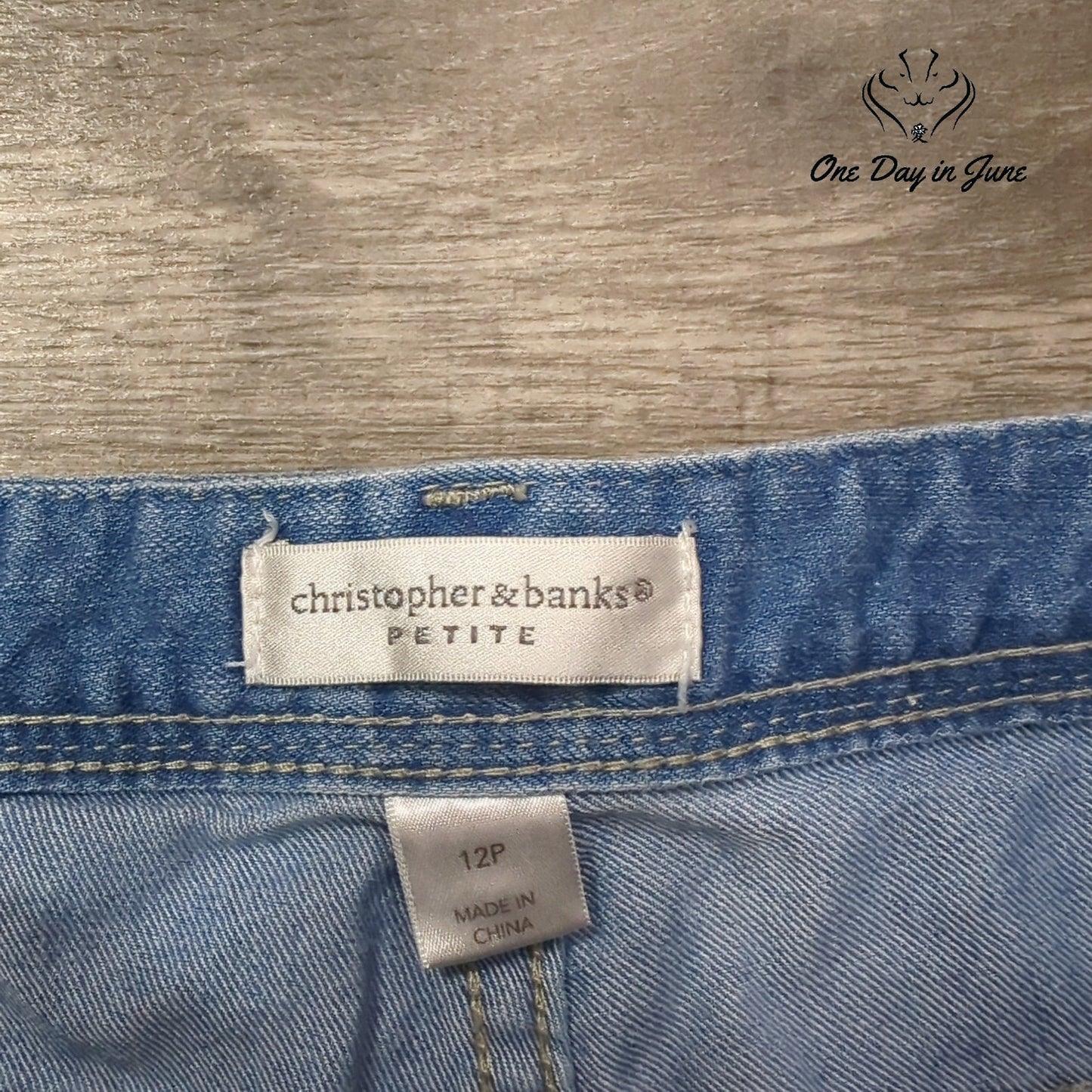 Christopher & Banks Petite Crop Jeans Size 12P