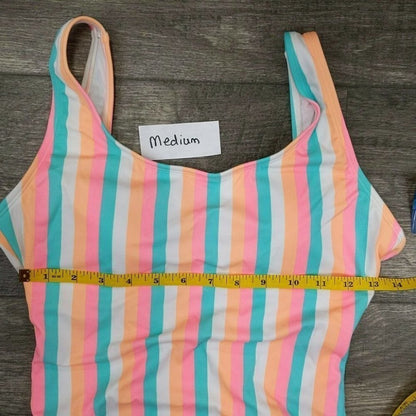 Arizona Jean Co. Junior's Striped One Piece Size M