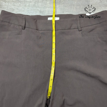 Kim Rogers Career Straight Leg Pants Size 16