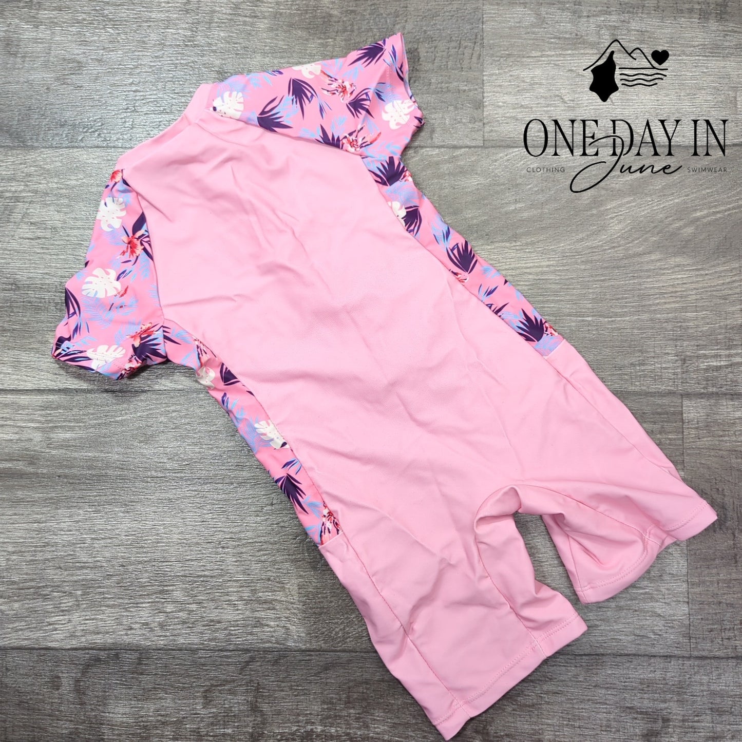 Aleumdr Rash Guard One Piece Swimsuit Size 4Y