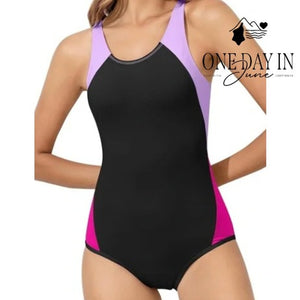 Beautikini Sport Training One Piece Swimsuit Size L