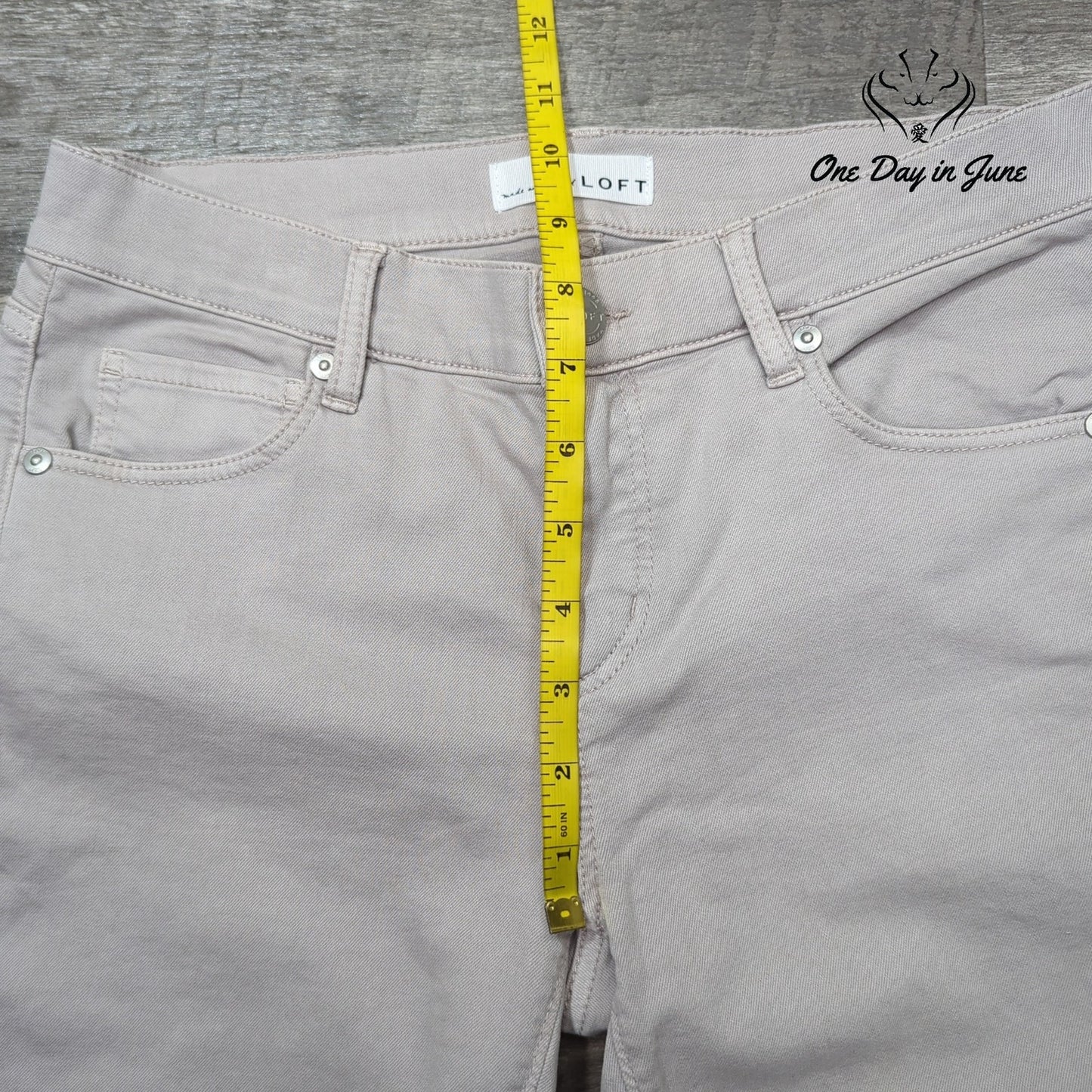 Loft Modern Skinny Crop Jeans Size 2