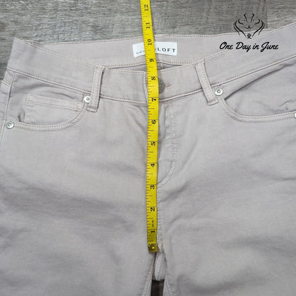Loft Modern Skinny Crop Jeans Size 2