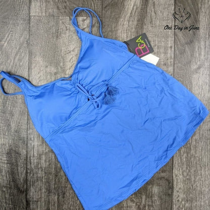BCA by Rebecca Virtue Virtue Women's Tankini Top Size M