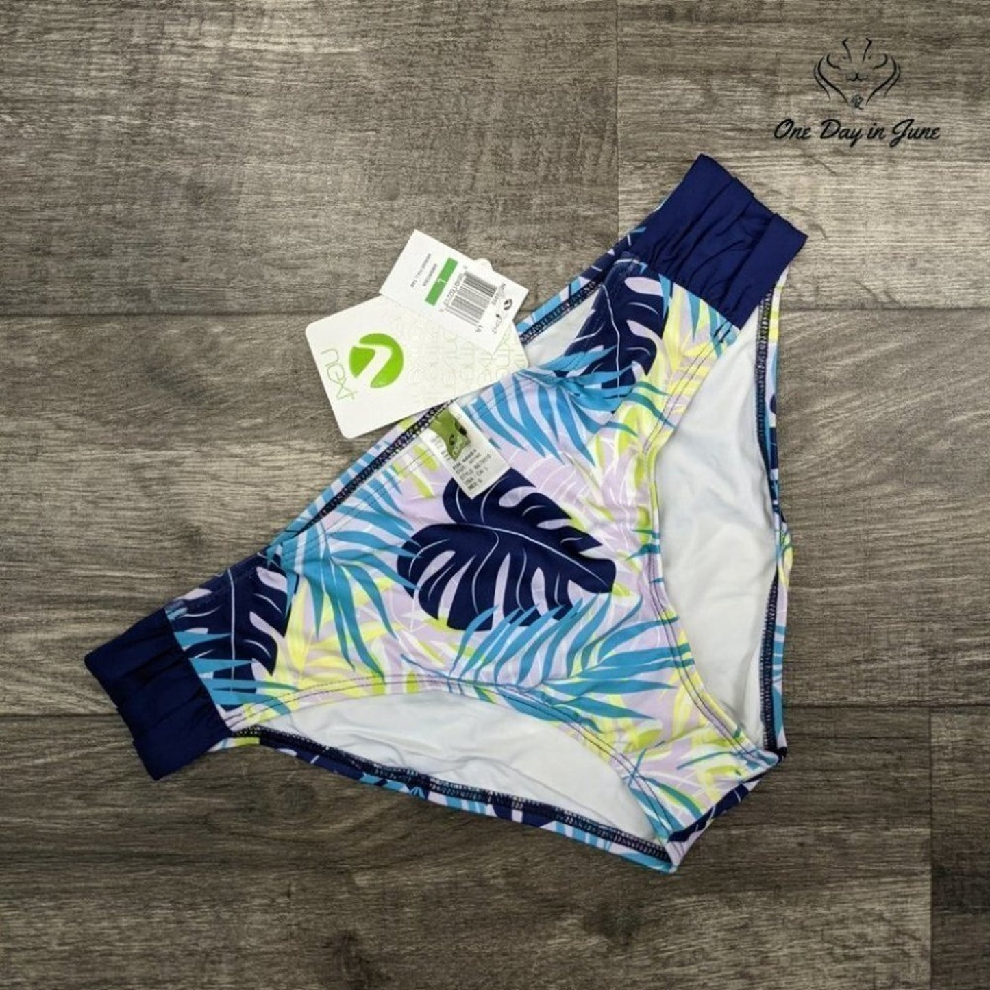 Next Standard Ambrosia Full Tab Bikini Bottom Swimsuit Size XL