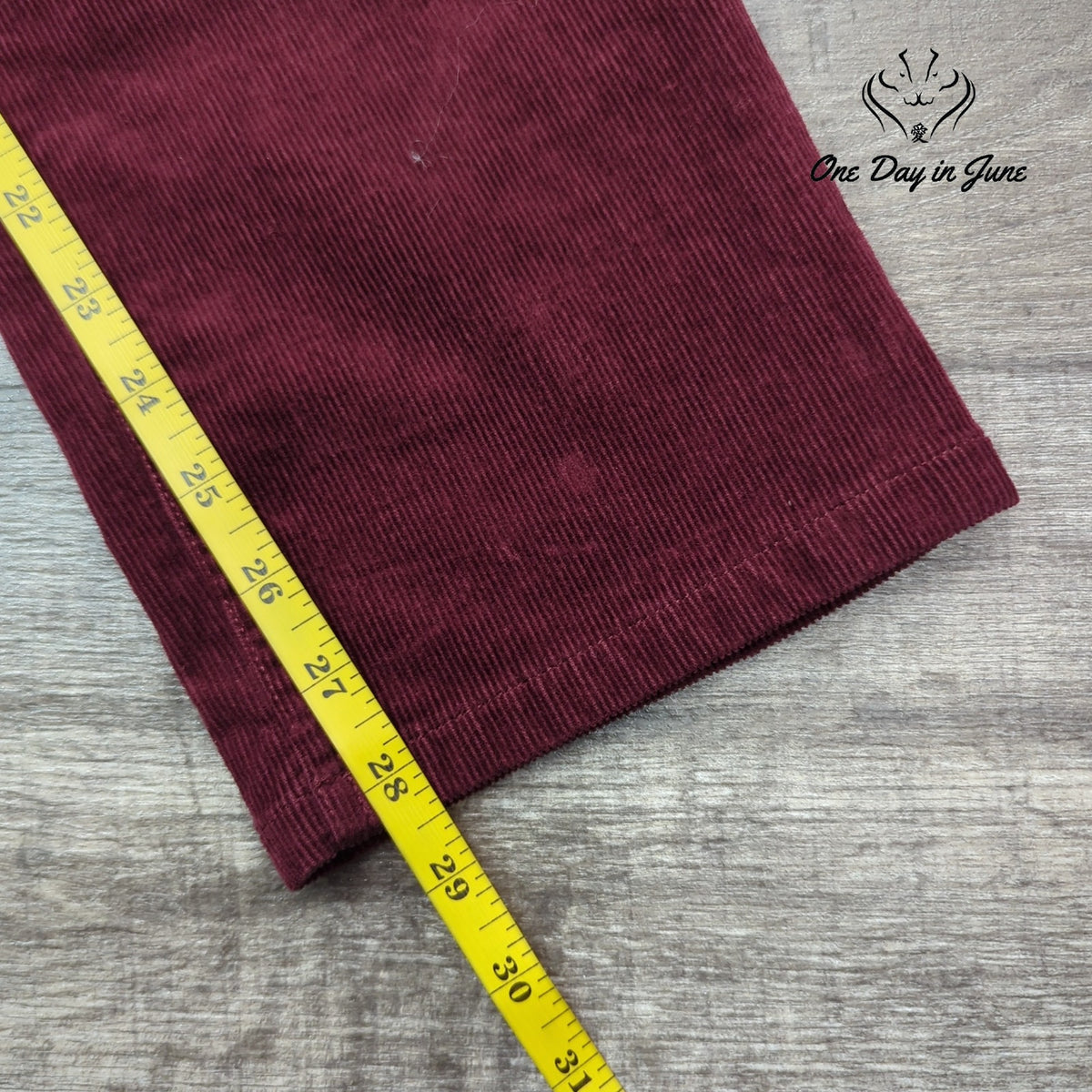Vineyard Vines Straight Leg Corduroy Pants Burgundy Red Size 18