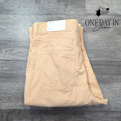 American Eagle Outfitters Mom Jean Corduroy Pants Size 10