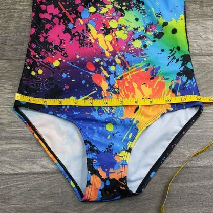 Amzbrly Girls Tie Dye One Piece Size XL