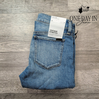 Joe's Jeans The Icon Mid Rise Skinny Ankle Jeans Palermo NWT Size 2 (26)