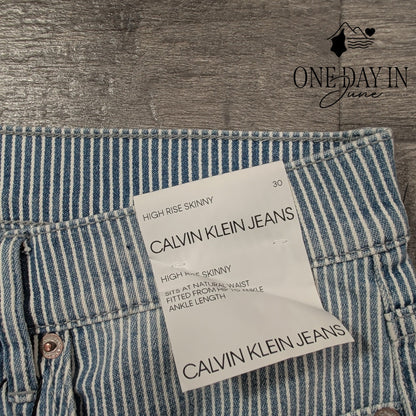 Calvin Klein High Rise Skinny Jeans Size 10 (30)