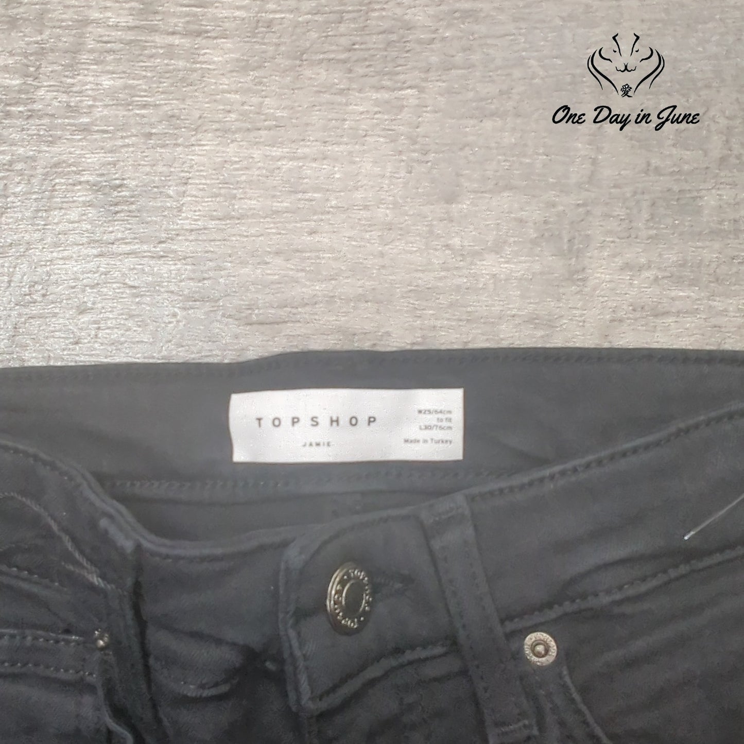 Topshop Skinny Ankle Jeans Size 25 (2)