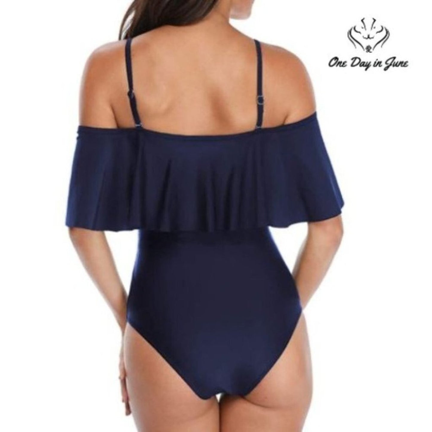 Tempt Me Vintage Off Shoulder One Piece Size XXL