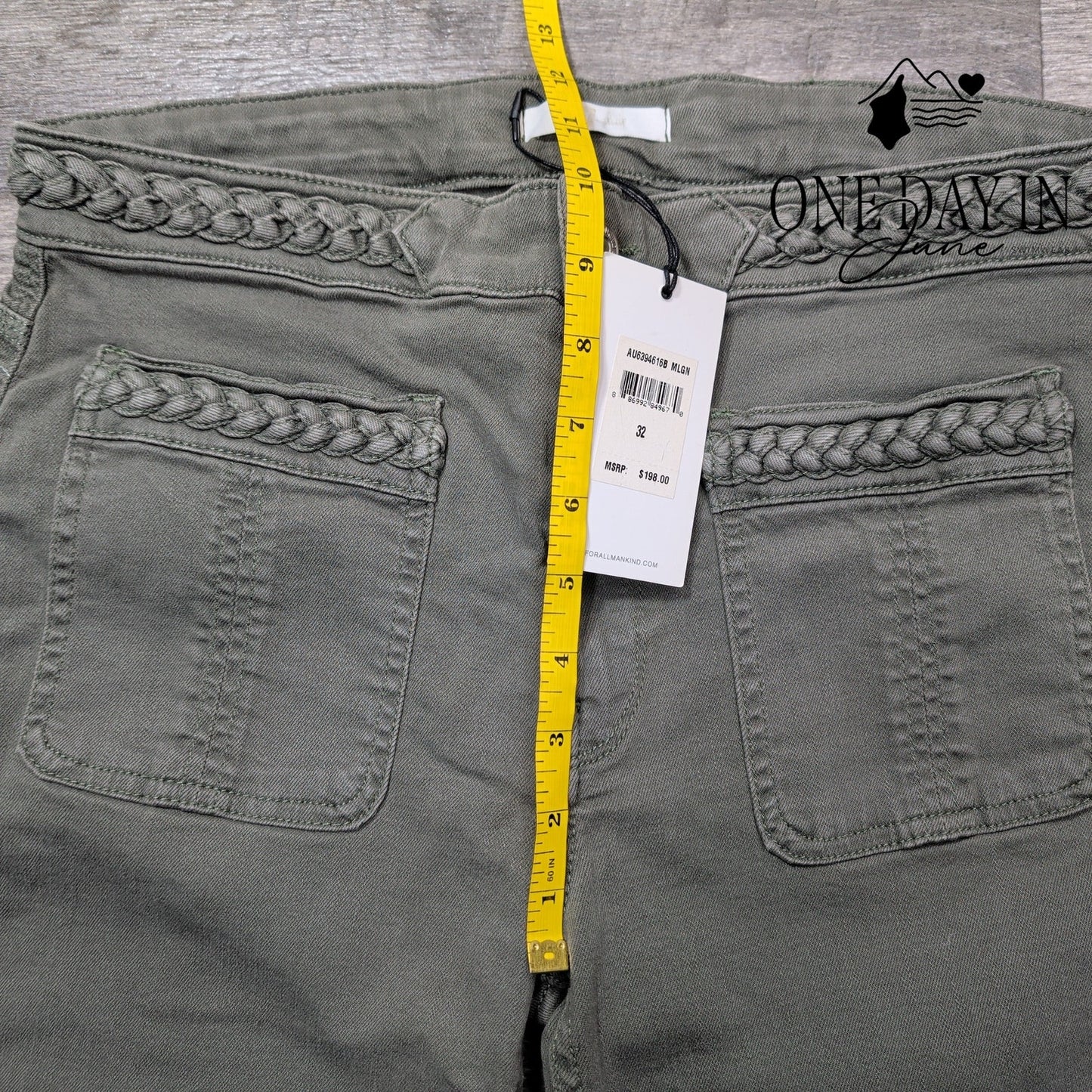 7 For All Mankind Flare Jeans Size 14 (32)