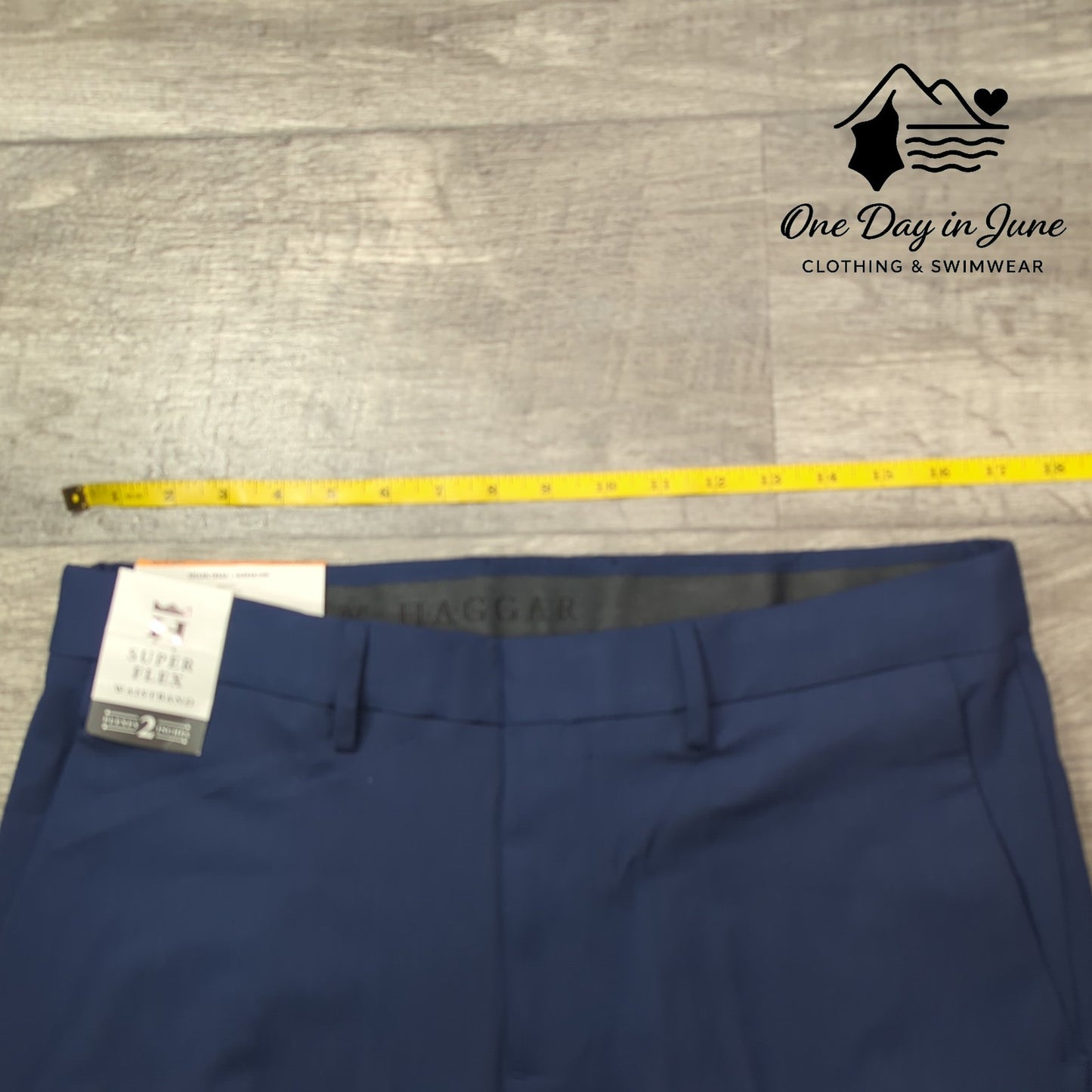 Haggar Slim Fit Tapered Leg Pants Size 33X30