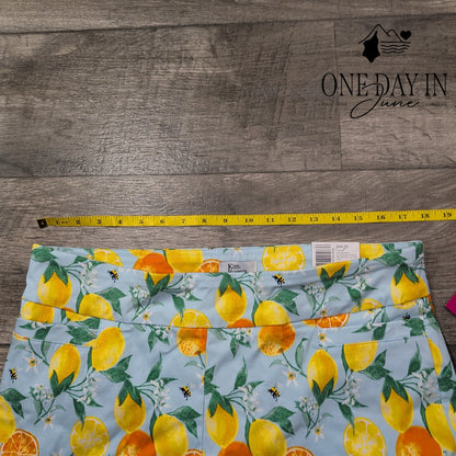Kim Rogers Lemons Capri Pants Size 14
