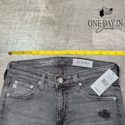 AG Adriano Goldschmied The Legging Ankle Skinny Jeans Gray NWT Size 4 (27)