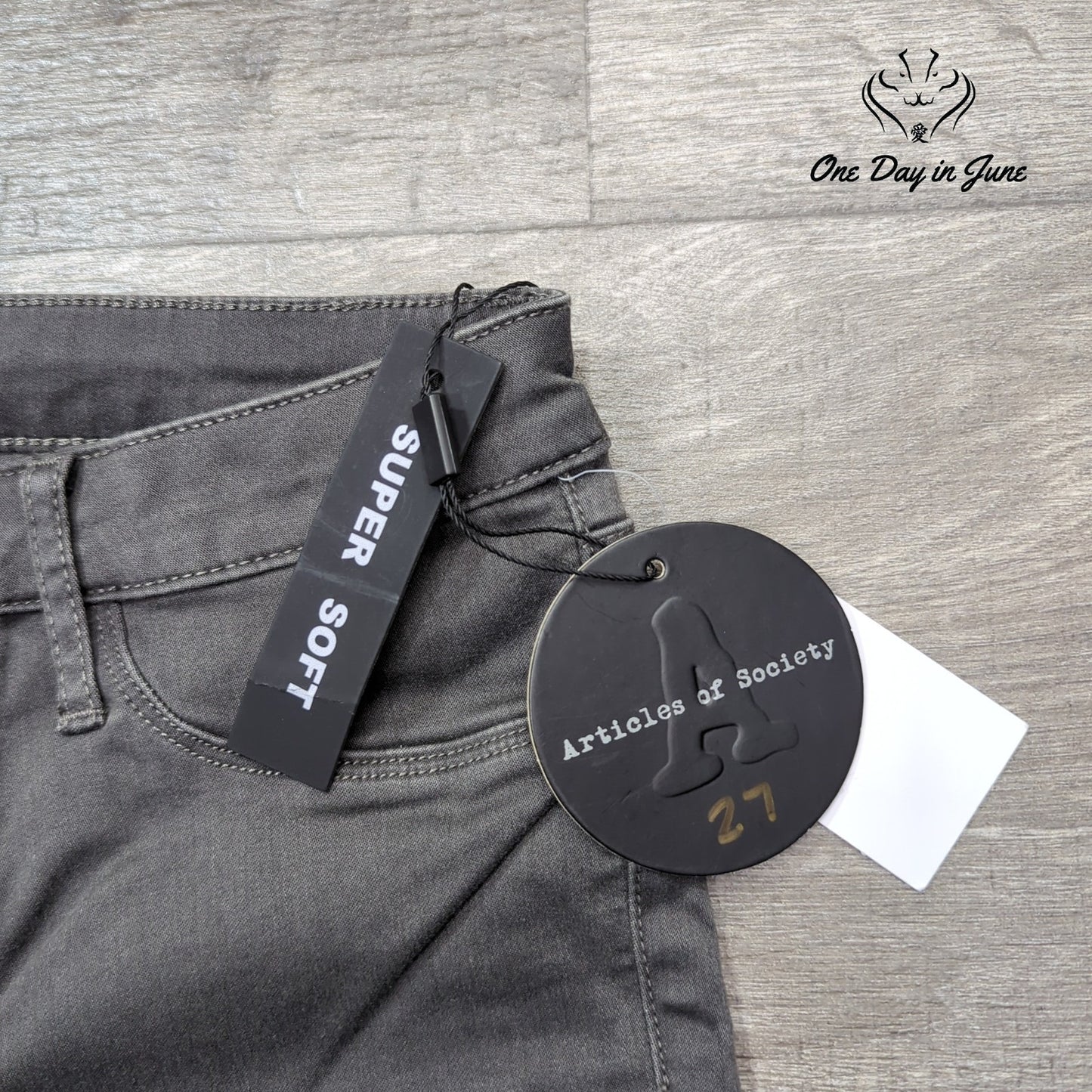 Articles of Society Fairbanks Midrise Skinny Ankle Jeans Size 27 (4)