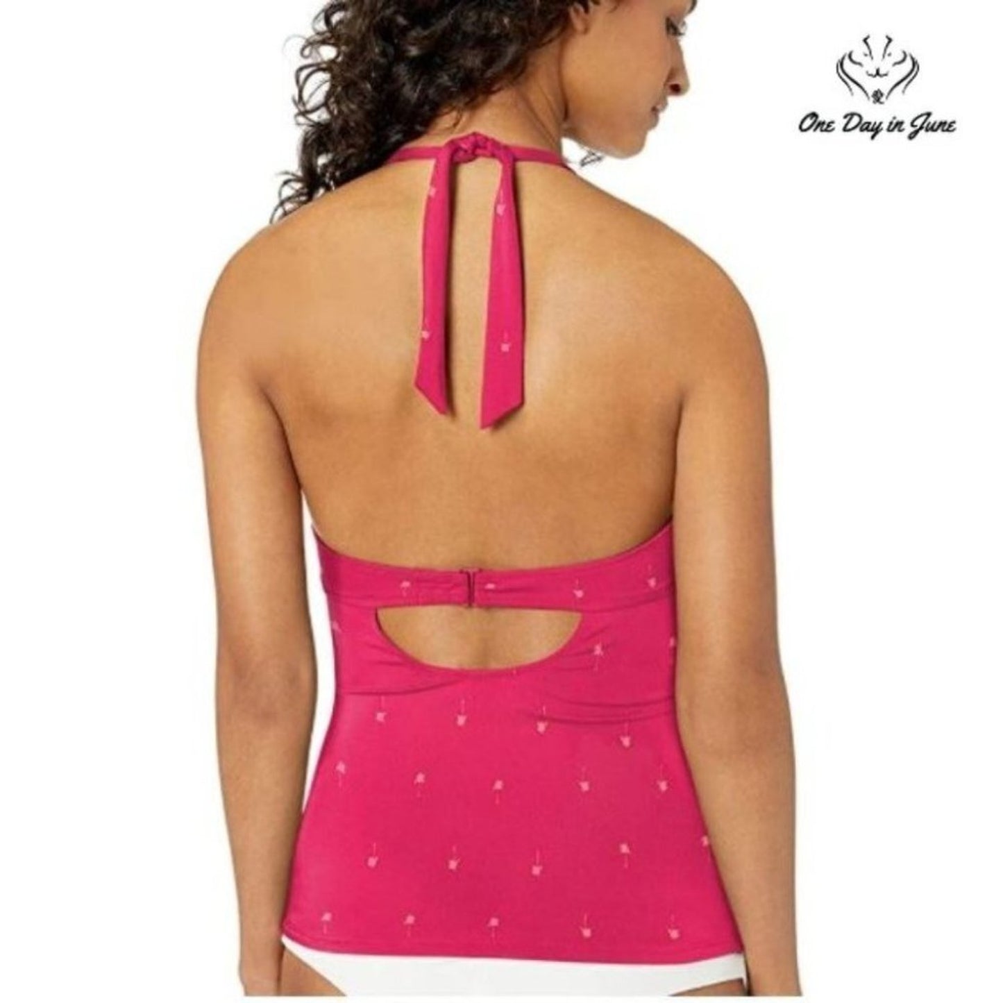 Amzbrly Tankini Top Swimsuit Size S