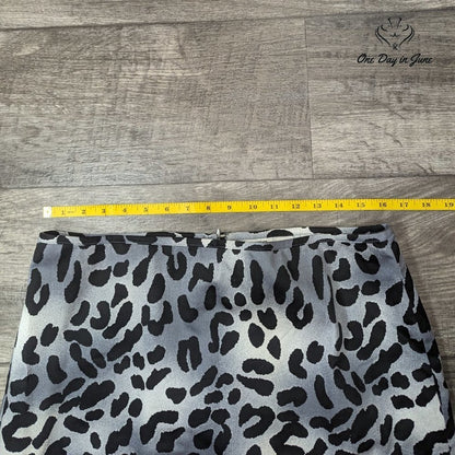 Cato Animal Print Lined Skirt Size 12