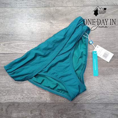 Bleu Rod Beattie Fold Over Bikini Bottom Size 8