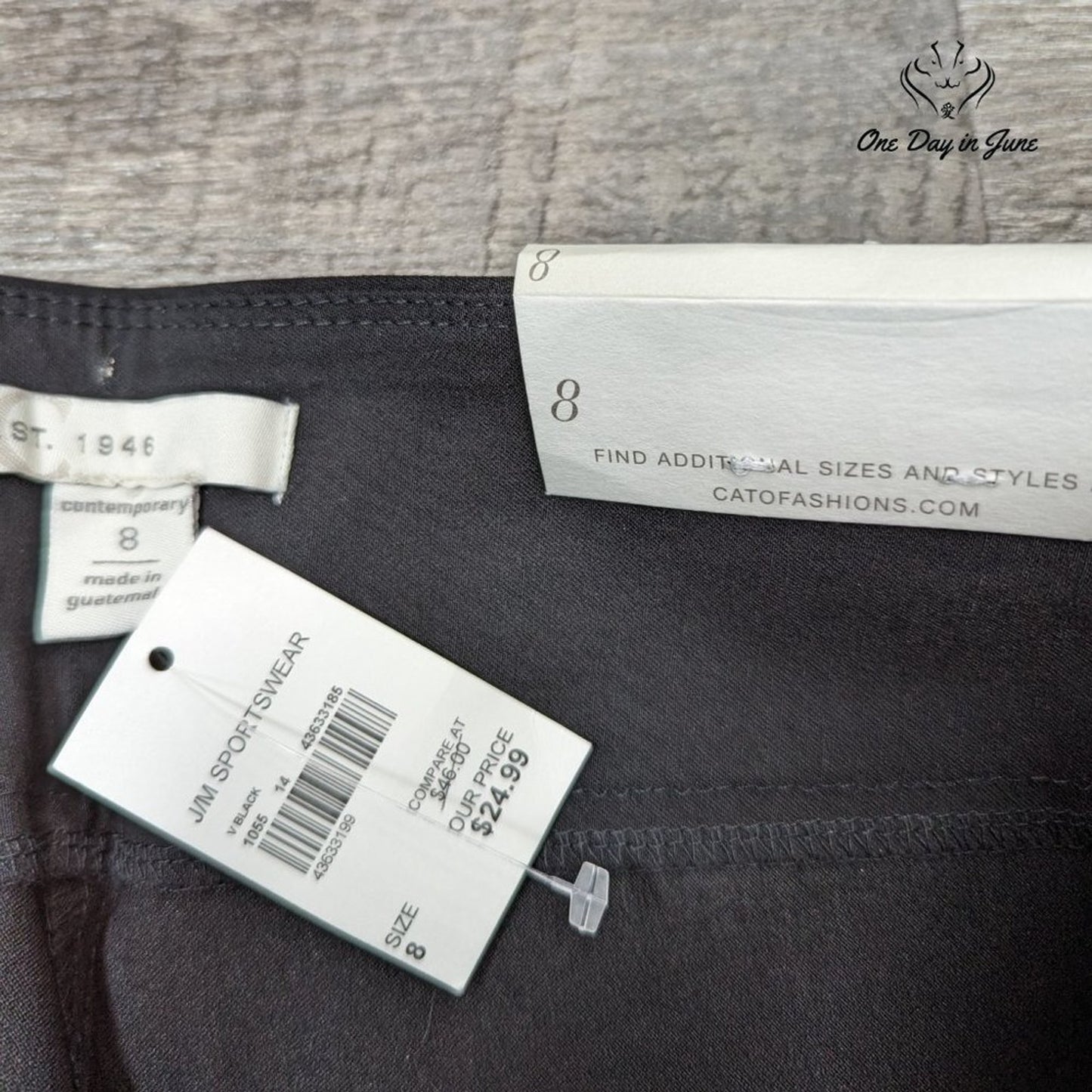 Cato Contemporary Slim Pants Size 8