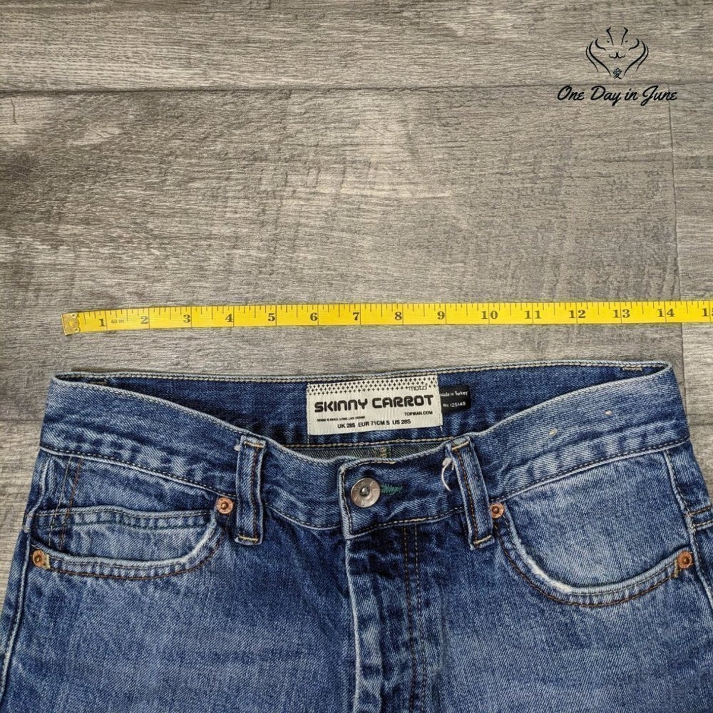 Topman Skinny Carrot Jeans Size 28S