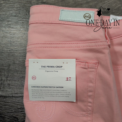AG Adriano Goldschmied The Prima Crop Jeans Size 4 (27)