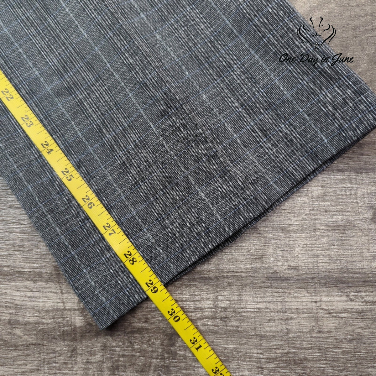Rafaella Straight Leg Dress Pants Gray Plaid Career Trousers NWT Size 12