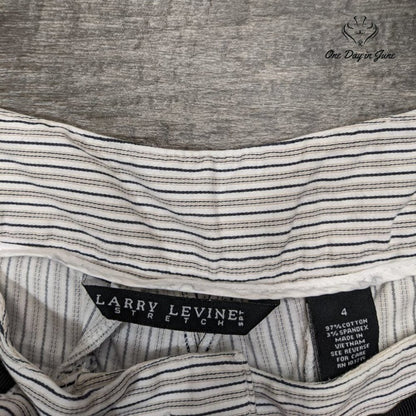 Larry Levine Stretch Capri Pants Size 4