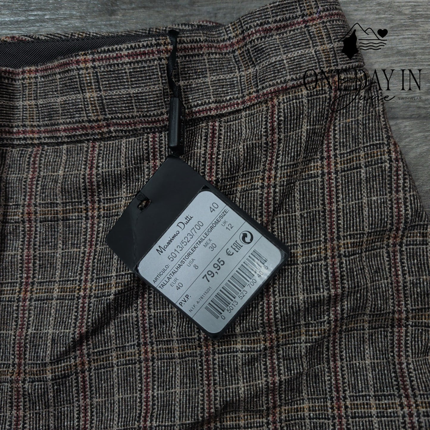 Mossimo Dutti Wool Trouser Pants Size 8 Long