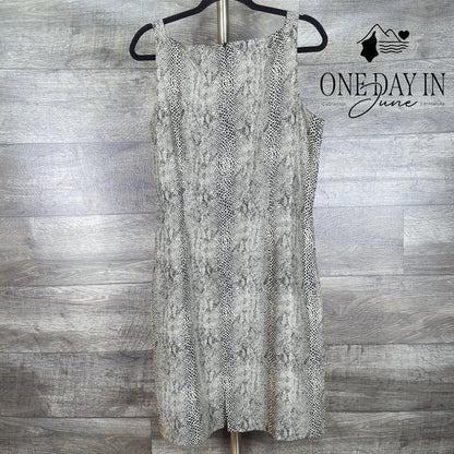 Robbie Bee Silk Sleeveless Mini Dress Size 14