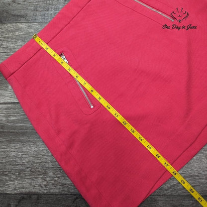 Gap Zip Pocket Mini Skirt Size 10