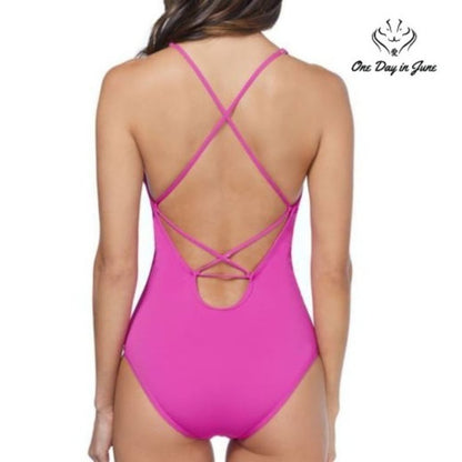 Ambrielle Embroidered One Piece Size M