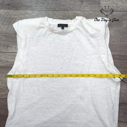 The Range Sleeveless Shoulder Pad Top Size S
