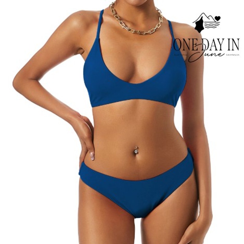 Zaful Moderate Coverage Bikini Swimsuit Size M